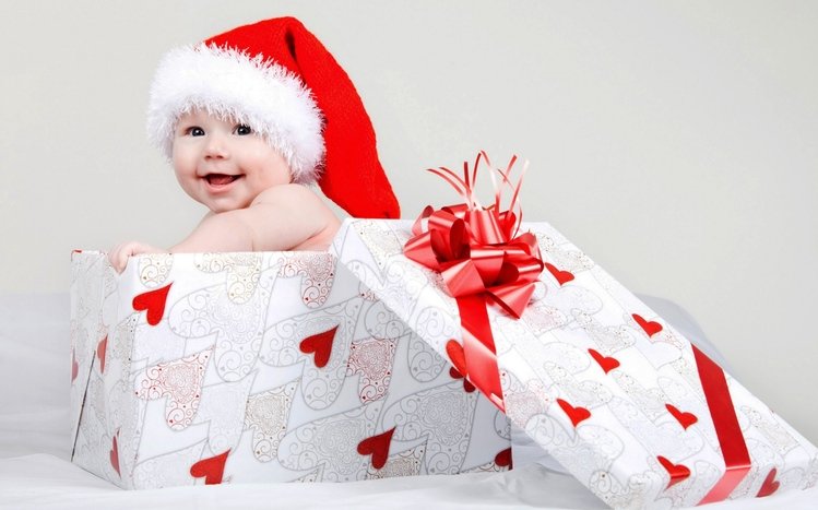 Christmas Babies Theme screenshot #8