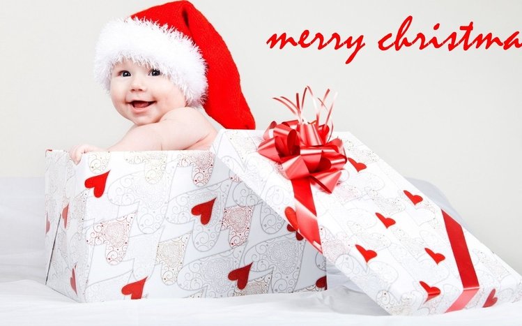 Christmas Babies Theme screenshot #12