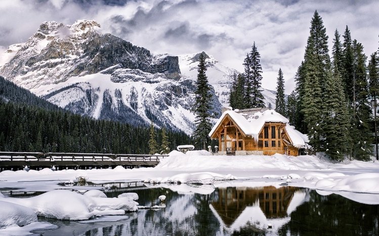 Snowy Landscapes Theme screenshot #10