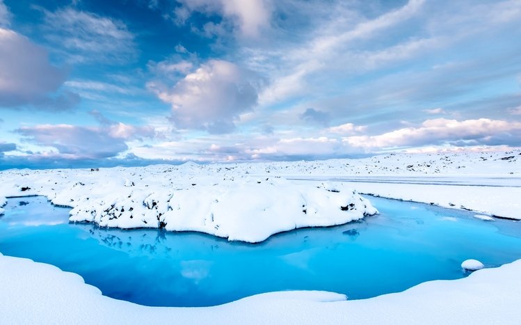 Snowy Landscapes Theme screenshot #3