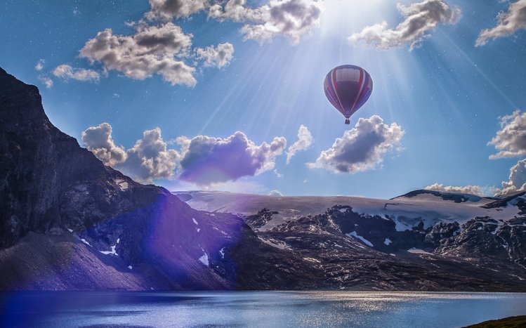 Hot Air Balloon Theme screenshot #6