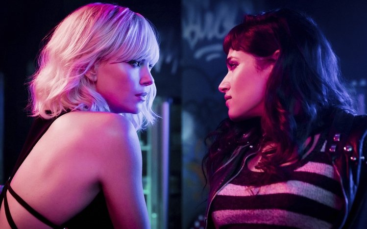 Atomic Blonde Theme screenshot #20