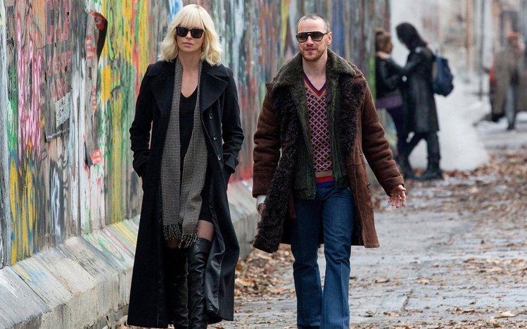 Atomic Blonde Theme screenshot #6