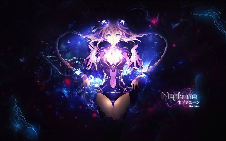 Hyperdimension Neptunia Theme screenshot #13