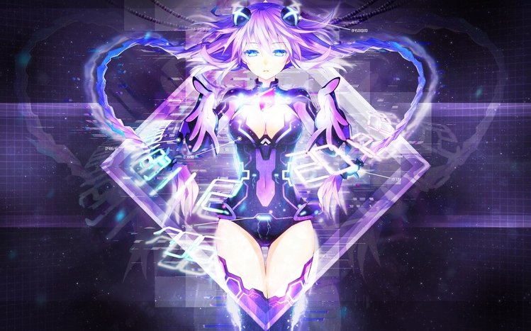 Hyperdimension Neptunia Theme screenshot #5