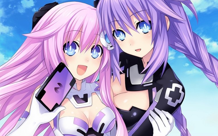 Hyperdimension Neptunia Theme screenshot #16