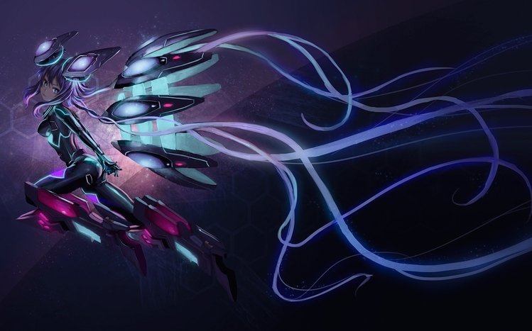 Hyperdimension Neptunia Theme screenshot #6