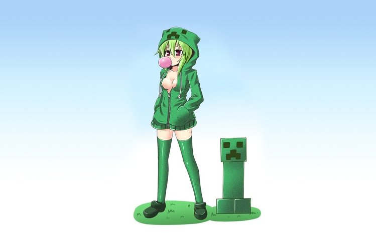 Minecraft Girls Theme screenshot #6