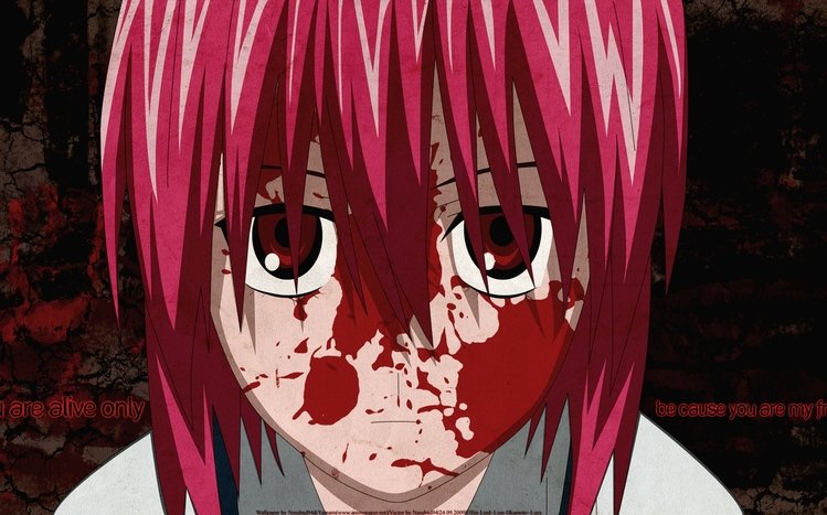 Elfen Lied - My favorite Anime 18+ content (colorchallenge) — Steemit