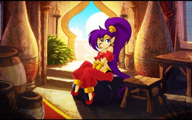 Shantae Theme screenshot #2