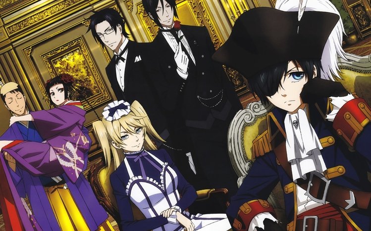 Black Butler Theme screenshot #10