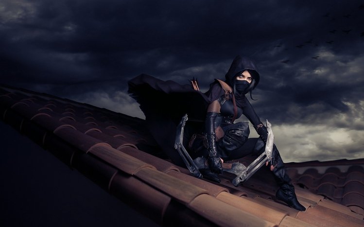 Cosplay Girls Theme screenshot #1