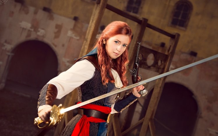 Cosplay Girls Theme screenshot #7