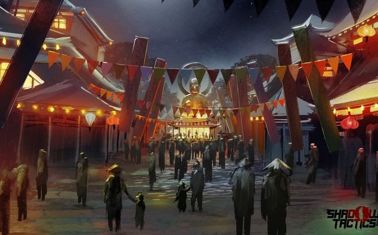 Shadow Tactics: Blades of the Shogun Theme screenshot #9