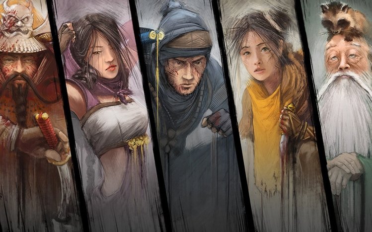 Shadow Tactics: Blades of the Shogun Theme screenshot #1