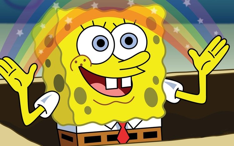 Happy Spongebob Colorful Wallpapers - Free Spongebob Wallpaper