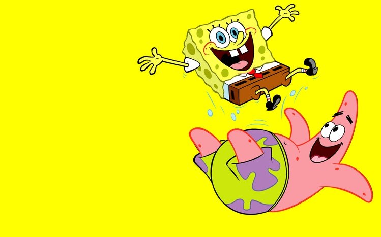 spongebob squarepants movie pc title screen