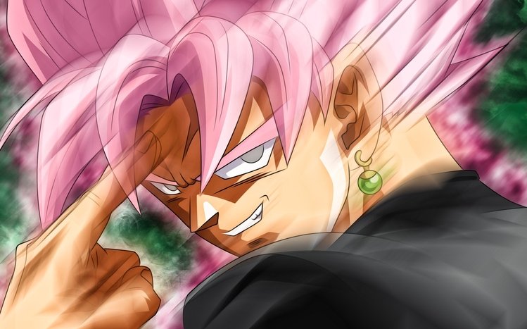 Goku black profile pink