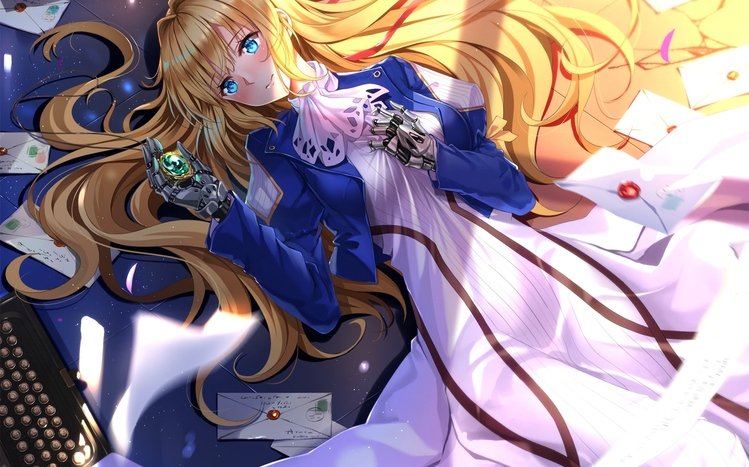 Violet Evergarden Theme screenshot #12