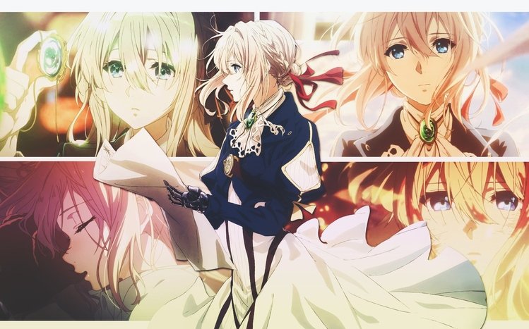 Violet Evergarden Theme screenshot #10