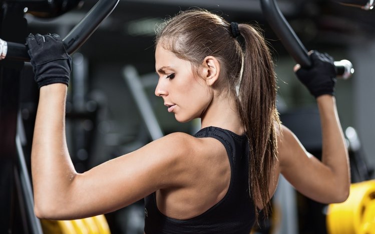 Fitness Girl Theme screenshot #8