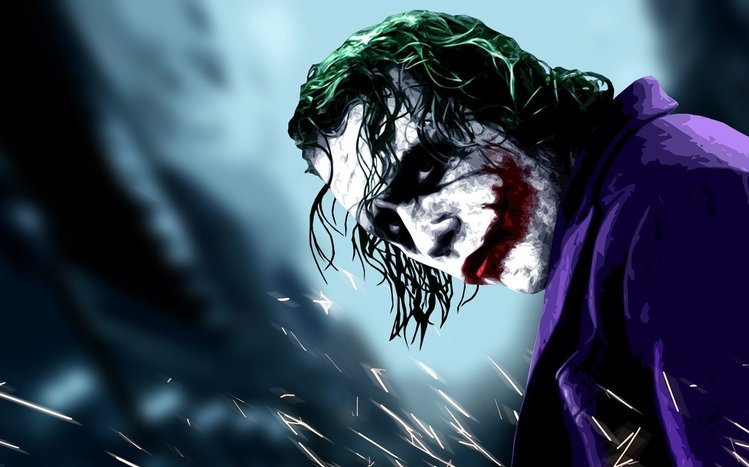 The Joker (Heath Ledger) Windows 11/10 Theme - themepack.me