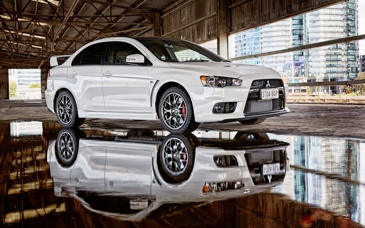 Mitsubishi Lancer Evolution Theme screenshot #13