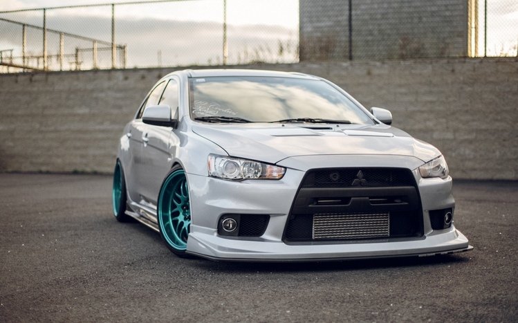 Mitsubishi Lancer Evolution Theme screenshot #10