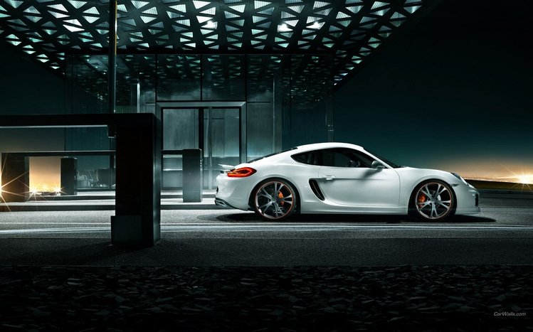 Porsche Cayman Theme screenshot #2