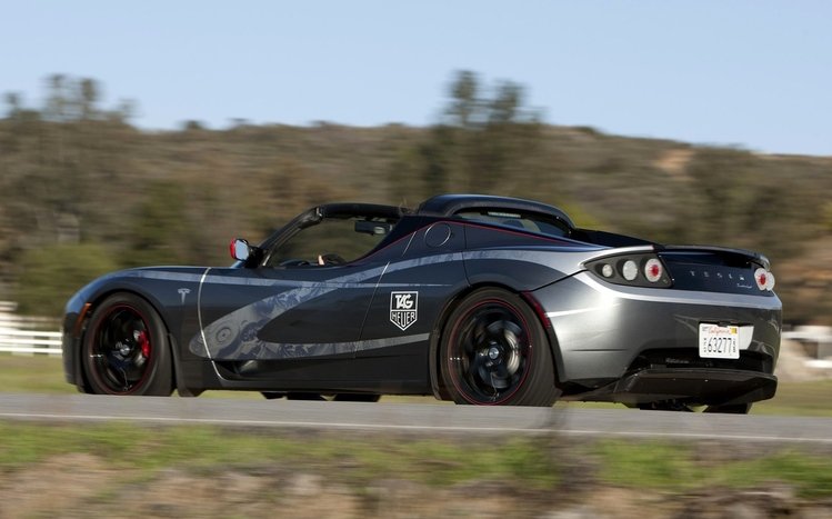 Tesla Roadster Theme screenshot #3