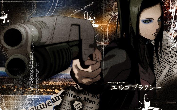 Ergo Proxy Theme screenshot #3