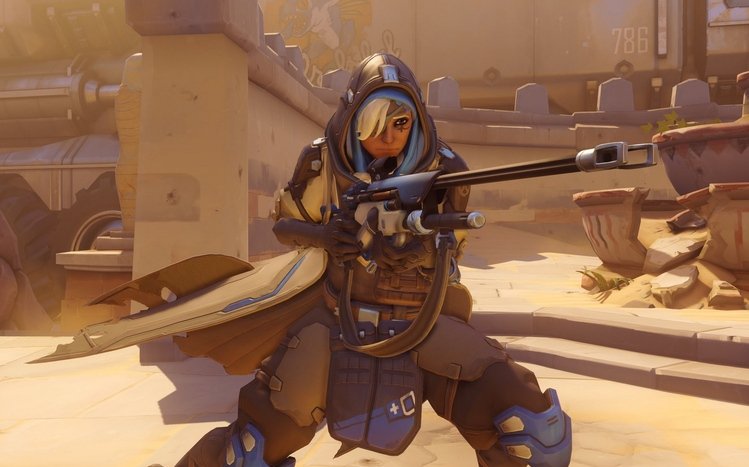 Ana (Overwatch) Theme screenshot #4