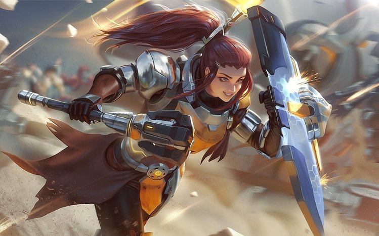 Brigitte (Overwatch) Theme screenshot #12