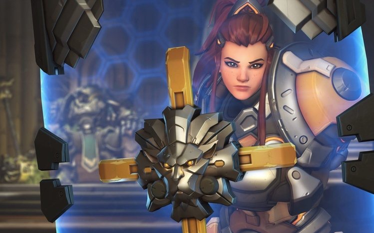 Brigitte (Overwatch) Theme screenshot #5