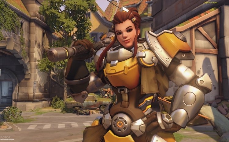 Brigitte (Overwatch) Windows 11/10 Theme - themepack.me