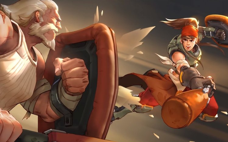 Brigitte (Overwatch) Theme screenshot #1