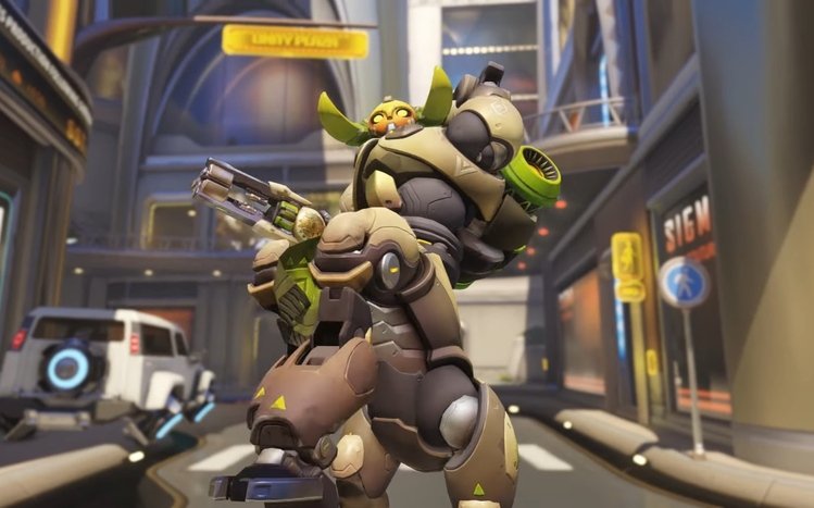 Orisa (Overwatch) Theme screenshot #8