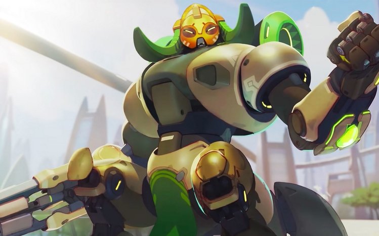Orisa (Overwatch) Theme screenshot #11