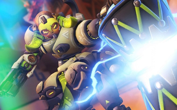 Orisa (Overwatch) Theme screenshot #1