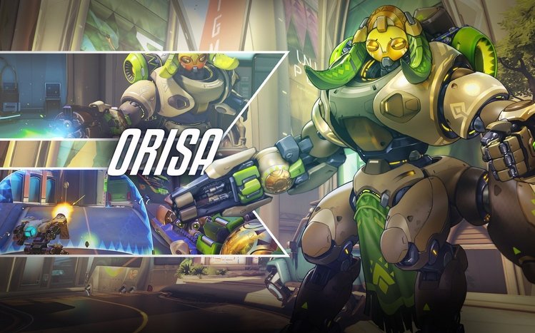 Orisa (Overwatch) Theme screenshot #5