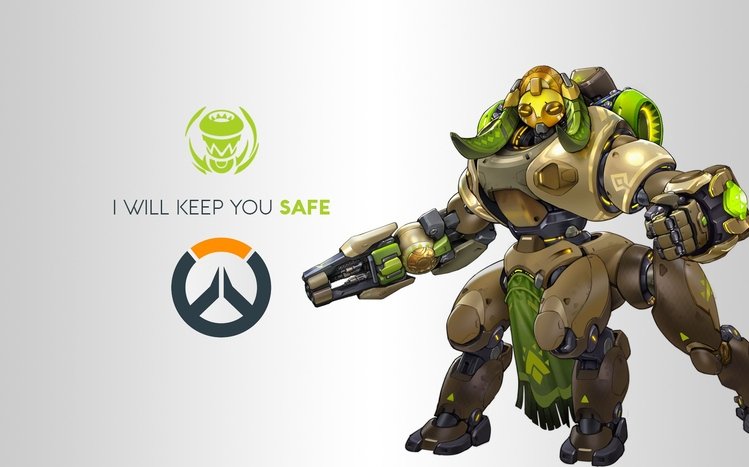 Orisa (Overwatch) Theme screenshot #2