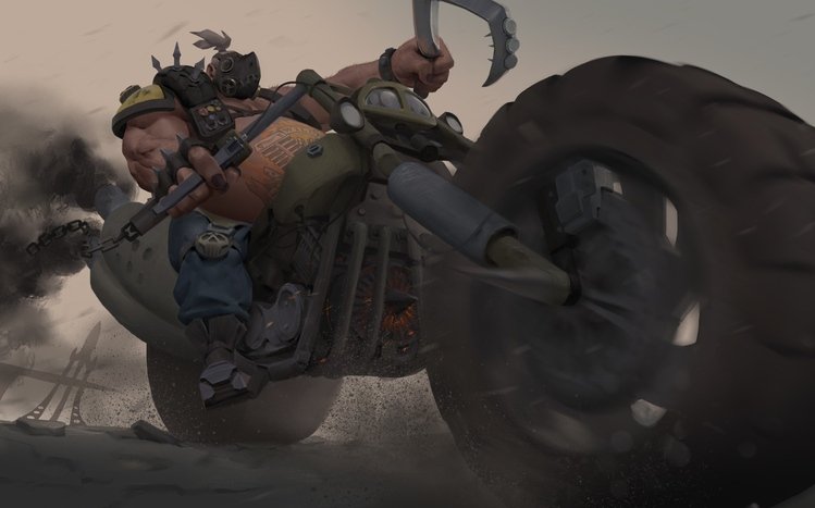 Roadhog (Overwatch) Theme screenshot #13