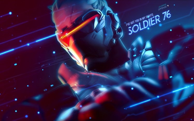 Soldier: 76 (Overwatch) Theme screenshot #8