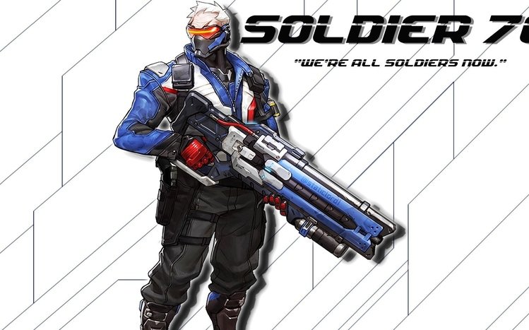 Soldier: 76 (Overwatch) Theme screenshot #17