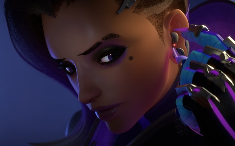 Sombra (Overwatch) Theme screenshot #10
