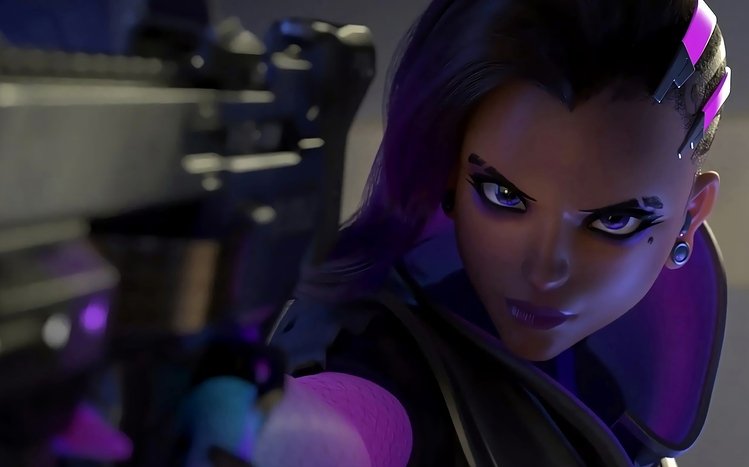 Sombra (Overwatch) Theme screenshot #9