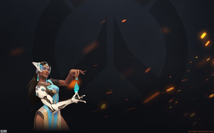 Symmetra (Overwatch) Theme screenshot #6