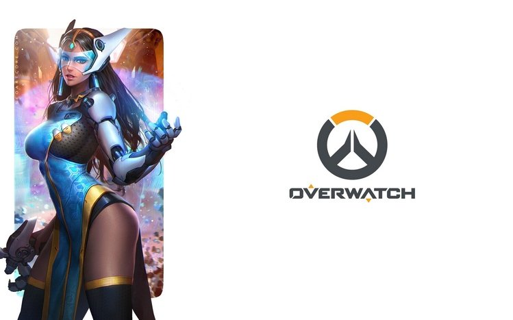 Symmetra (Overwatch) Theme screenshot #2