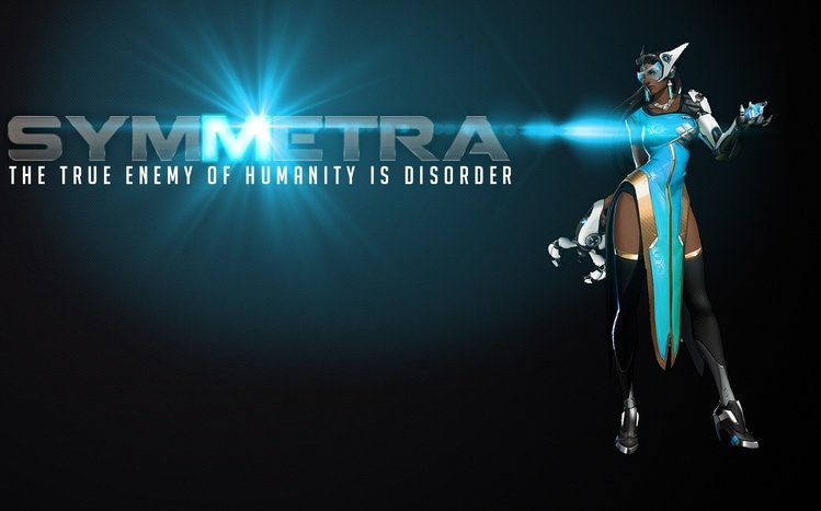 Symmetra (Overwatch) Theme screenshot #7