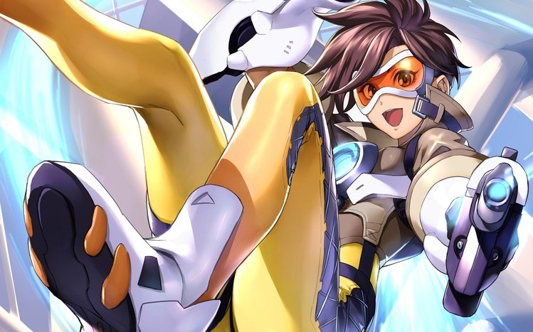 Overwatch Tracer  Overwatch wallpapers, Overwatch tracer